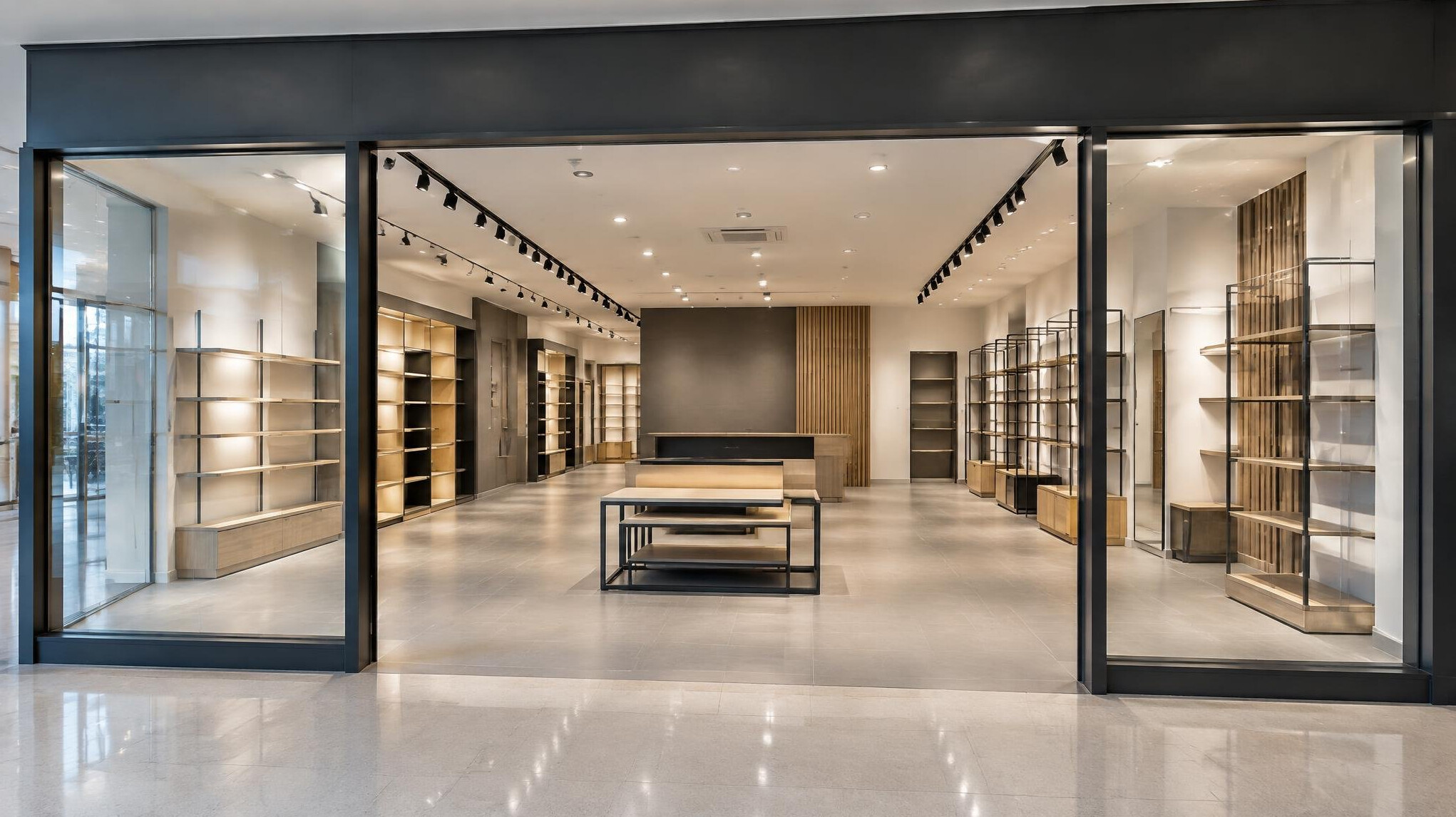 modern retail store interior
