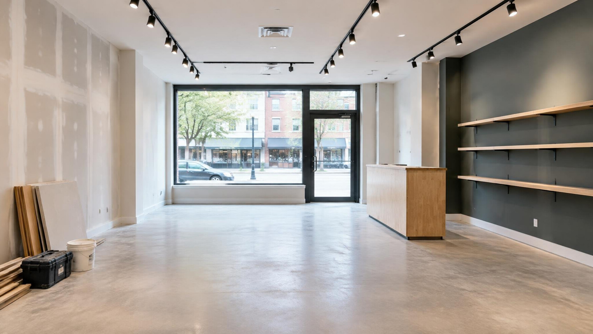 empty commercial space